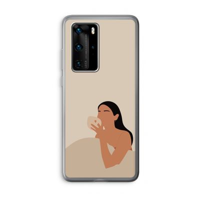 Fresh coffee: Huawei P40 Pro Transparant Hoesje