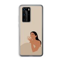 Fresh coffee: Huawei P40 Pro Transparant Hoesje