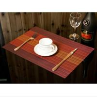 2 PC'S Home tabel Cup mat creatieve decor koffie drinken placemat servies grootte: 45x30cm (rood)