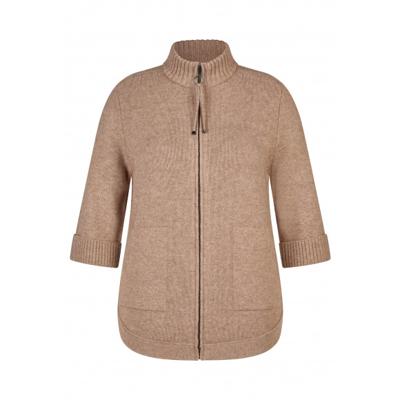Rabe - Beige | Dames | Vest | Beige | 46 | regular | Kamst mode