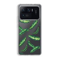 Lange bladeren: Xiaomi Mi 11 Ultra Transparant Hoesje