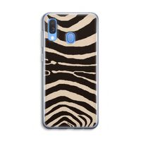 Arizona Zebra: Samsung Galaxy A40 Transparant Hoesje