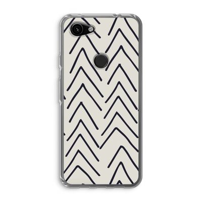 Marrakech Arrows: Google Pixel 3a Transparant Hoesje