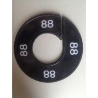 Maatring zwart/wit 88