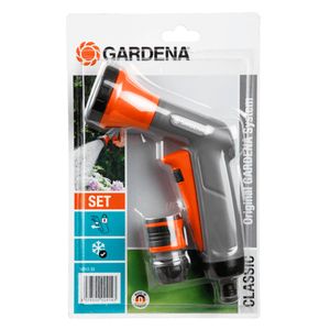 Gardena 18312-33 tuin waterpistool sproeier Tuin-watersproeikop Zwart, Oranje