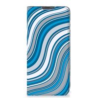 Poco X4 Pro 5G Hoesje met Magneet Waves Blue