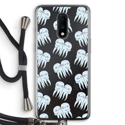 Octopussen: OnePlus 7 Transparant Hoesje met koord