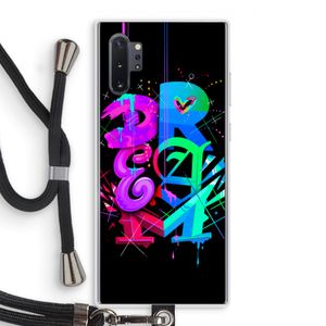 Dream: Samsung Galaxy Note 10 Plus Transparant Hoesje met koord