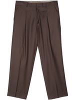 Costumein pantalon de costume en laine vierge - Marron