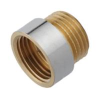 Kirchhoff Messing kraanverlengstuk, chroom, 1/2" x 25 mm - 989315255
