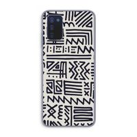 Marrakech print: Samsung Galaxy A03s Transparant Hoesje