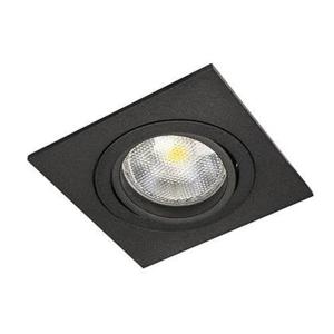 Berla Lighting Inbouwspot Vierkant Mat Zwart Draai & Kantelbaar GU10