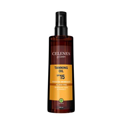 Celenes by Sweden Tanning Oil SPF15+ 200ml Celenes by Sweden Tanning Oil SPF15+ 200ml