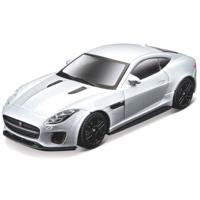 Modelauto Jaguar F-Type - geel/zwart - 9,5 cm - 1:43 - speelgoed auto schaalmodel