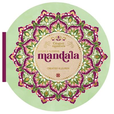 Nature & flowers mandala (Hardback)