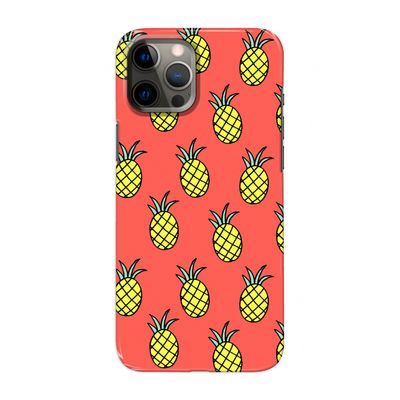 Ananas: Volledig geprint iPhone 12 Pro Max Hoesje