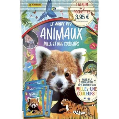 Starter Pack - PANINI - Animals 2025 - Album + 3 hoesjes - 15 stickers