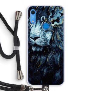 Darkness Lion: Huawei Y6s Transparant Hoesje met koord