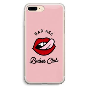 Badass Babes Club: iPhone 7 Plus Transparant Hoesje