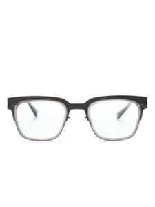 Mykita lunettes de vue Raymond à monture rectangulaire - Gris