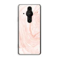 Peach bath: Sony Xperia Pro-I Transparant Hoesje
