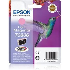 Epson Singlepack Light Magenta T0806 Claria Photographic Ink