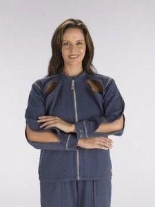 Ronwear Classic jacket blauw vrouw maat S (1 st)