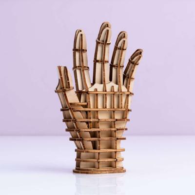 3D puzzel van hout - Hand 3D puzzel van hout - Hand