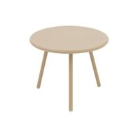 Goossens Tafel Brad in Poedercoating khaki