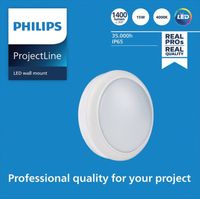 Philips Lighting ProjectLine 8719514954311 LED-buitenlamp (wand) LED LED 15 W Wit - thumbnail