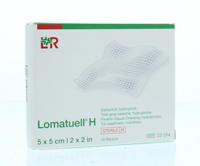 Lomatuell H gaasverband 5cm x 5cm Lomatuell H gaasverband 5cm x 5cm