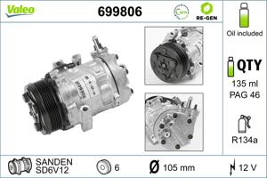 Valeo Airco compressor 699806