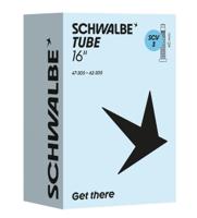 Schwalbe binnenband scv3 16 inch 47/62-305 clik valve 40mm