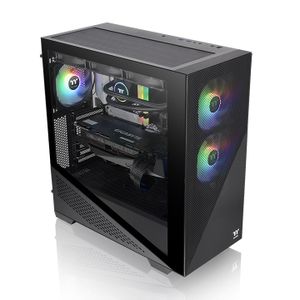 Thermaltake Divider 370 TG Midi Tower Zwart