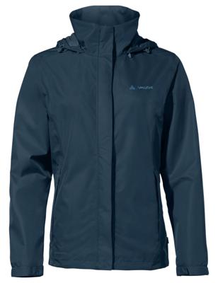 Vaude Escape Light Regenjas Dames Dark Sea 36