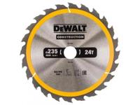 DeWALT Cirkelzaagblad voor Hout | Construction | Ø 235mm Asgat 30mm 24T - DT1954-QZ