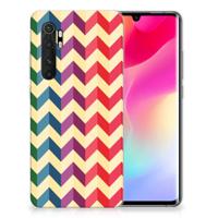Xiaomi Mi Note 10 Lite | TPU bumper | Zigzag Multi Color