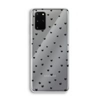 Kleine kattenkopjes: Samsung Galaxy S20 Plus Transparant Hoesje