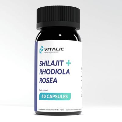 PrimaVie Shilajit (500mg) & Rhodiola Rosea (600mg) - Vitalic