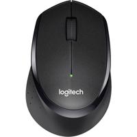 Logitech B330 Silent+ Muis Radiografisch Optisch Zwart 3 Toetsen 1000 dpi - thumbnail