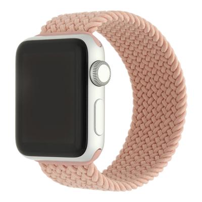 Apple Watch Nylon Gevlochten Solo Band - Pink Sand - 38, 40, 41 & 42mm - M Apple Watch Nylon Gevlochten Solo Band - Pink Sand - 38, 40, 41 & 42mm - M