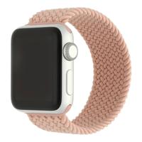 Apple Watch Nylon Gevlochten Solo Band - Pink Sand - 38, 40, 41 & 42mm - S Apple Watch Nylon Gevlochten Solo Band - Pink Sand - 38, 40, 41 & 42mm - S