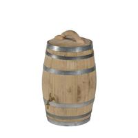 Houten regenton kastanje 50 l Buitengewoon de Boet - Buitengewoon de boet