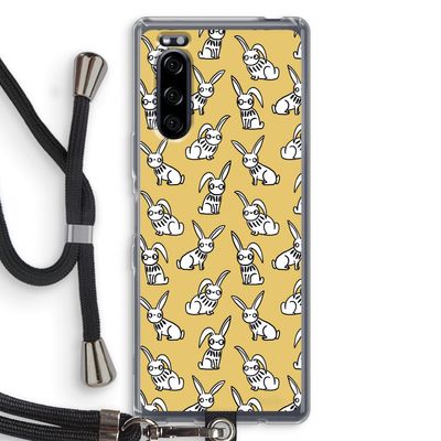 Haas: Sony Xperia 5 Transparant Hoesje met koord