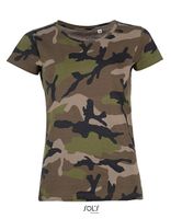 Sol’s L134 Women`s Camo T-Shirt