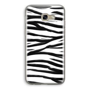 Zebra pattern: Samsung Galaxy A5 (2017) Transparant Hoesje