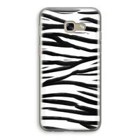 Zebra pattern: Samsung Galaxy A5 (2017) Transparant Hoesje