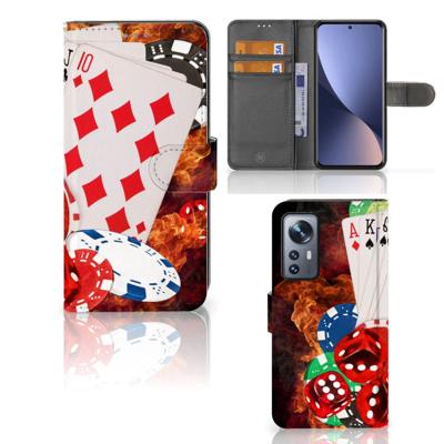 Xiaomi 12 | 12X | Wallet Case | met Pasjes | Casino