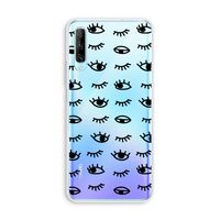 Eye pattern #2: Huawei P Smart Pro Transparant Hoesje