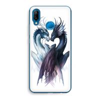 Yin Yang Dragons: Huawei P20 Lite Transparant Hoesje Yin Yang Dragons: Huawei P20 Lite Transparant Hoesje